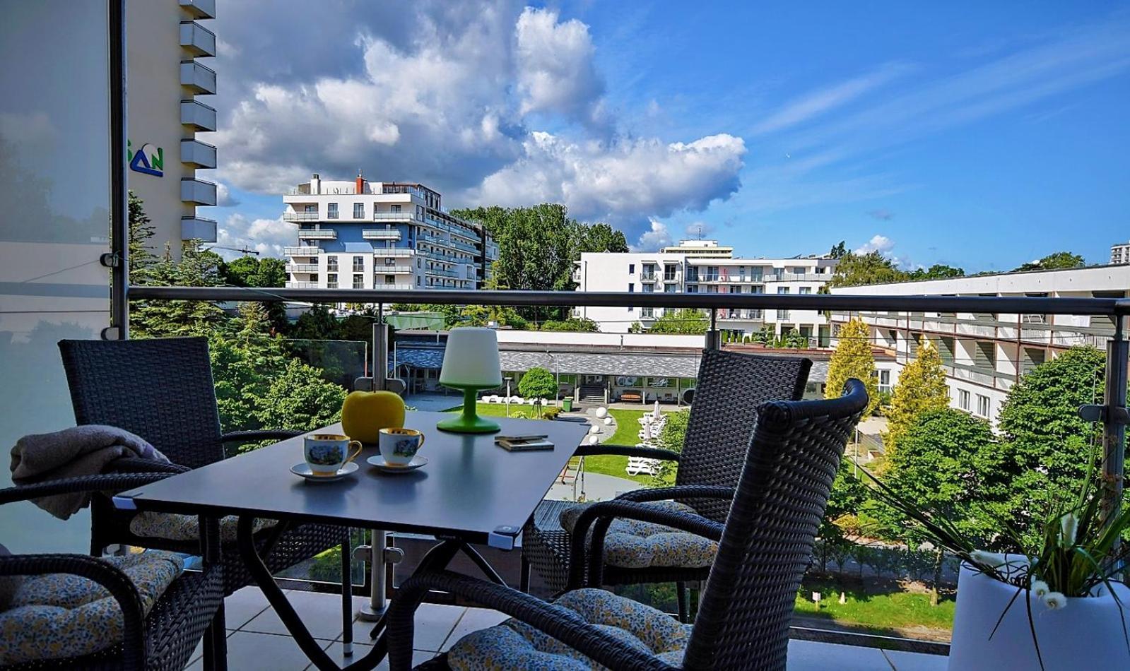 Apartament Prywatny W Hotelu Diwa Spa,W Kolobrzegu Z Parkingiem Bezplatnym W Centrum Miasta Buitenkant foto